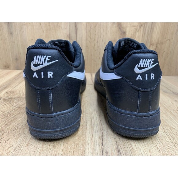 Nike Air Force 1 \'07 Black White FZ0627-010 Men\'s Size 10 Low Top Sneakers